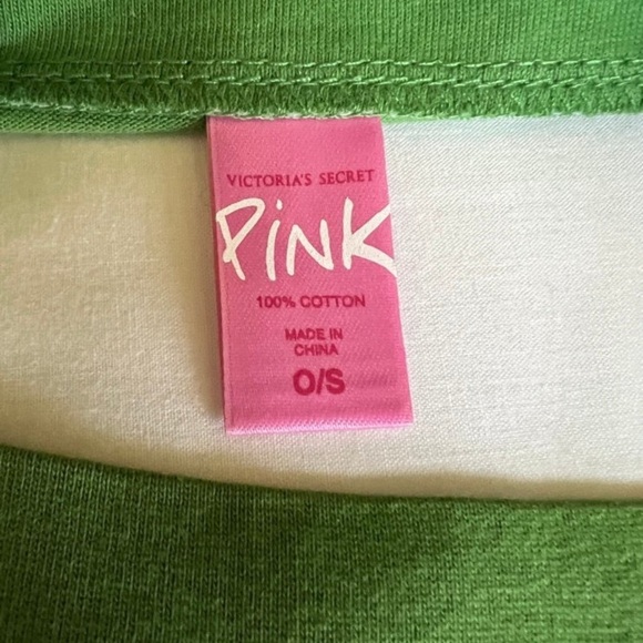 VS PINK PILLOW THROW PILLOW & CASE PEACE LOVE PINK GREEN VINTAGE 2005 - Picture 11 of 12